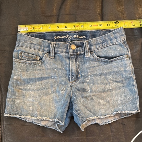 Seventy Women's Blue Denim Shorts - Picture 2 of 3